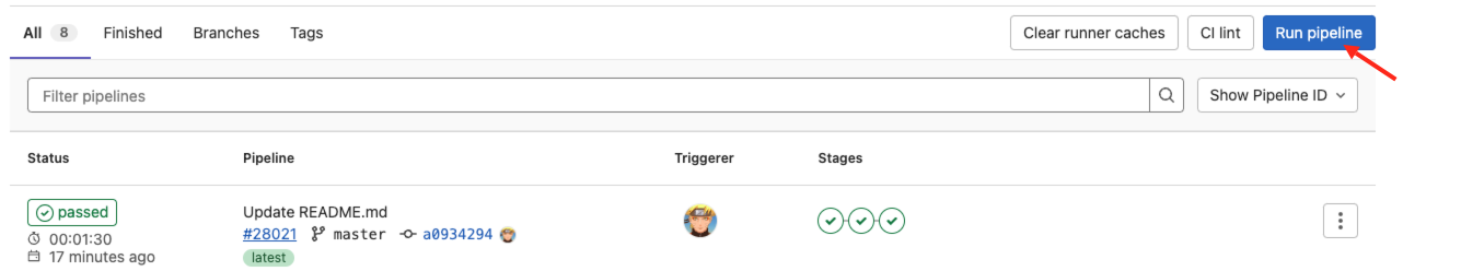 gitlab-ci-run-pipeline
