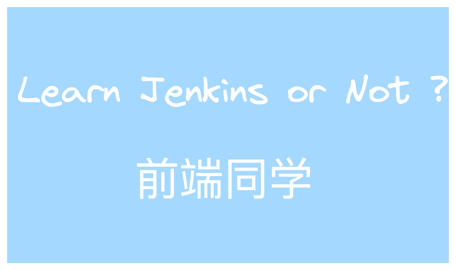 jenkins-learn